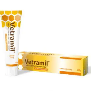 Vetramil honingzalf tube 10-30 g