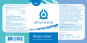 Phytonics | Respiration support | 500 gram - Afbeelding 2