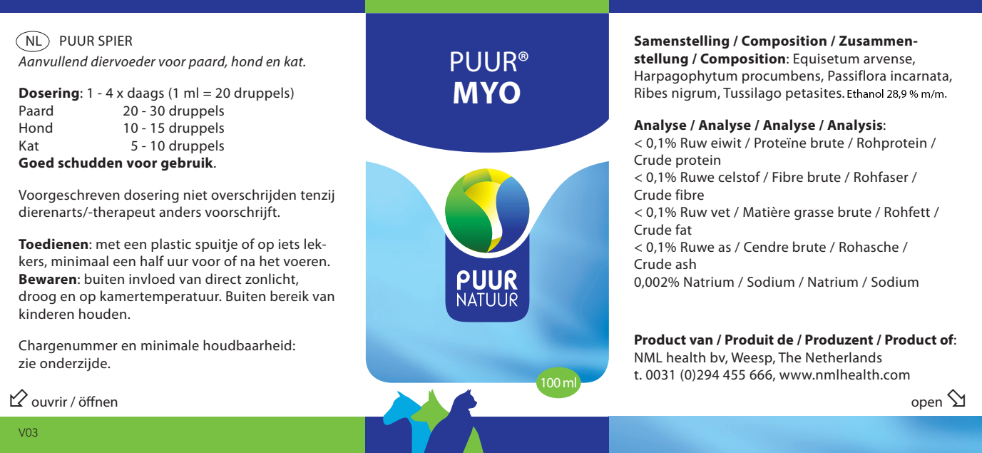 PUUR Myo / Spier 100 ml - Afbeelding 2