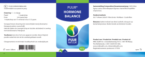 PUUR Hormone balance / Hormoonbalans 420 g - Afbeelding 2