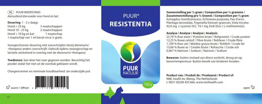 PUUR Resistentia / Weerstand 300 g - Afbeelding 2