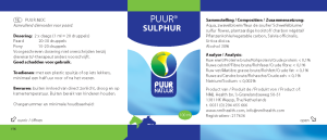 PUUR Sulphur / Moc 100 ml - Afbeelding 2