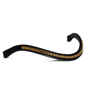 Bridle2Fit | Frontriem met gouden steentjes