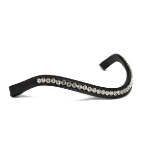 Bridle2Fit | frontriem volledig gezet met kleine witte steentjes