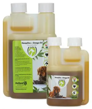 HempOne + Omega Oil CBD olie Hond en Kat