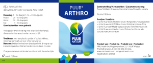 PUUR Arthro 50ml - Afbeelding 2