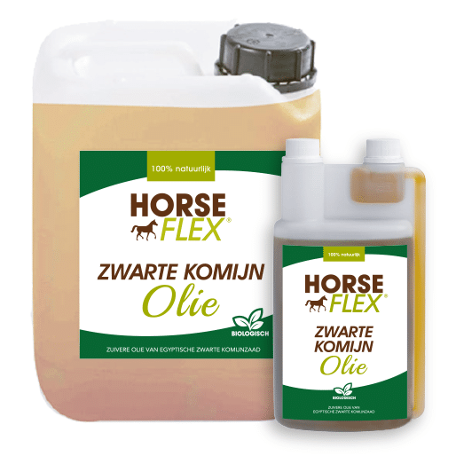 Horseflex zwarte komijn olie 1-2,5 liter