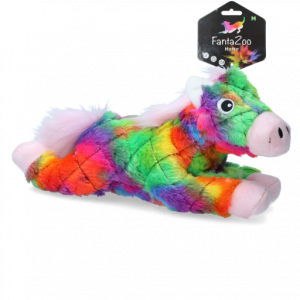 Honden Knuffel Paard Fluor kleuren