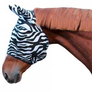 Vliegen masker Zebra
