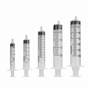 Wegwerp spuitjes 3 delig 2 ml - 30 ml