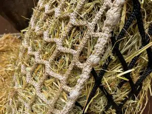 Hay Slowfeeder net 10 kg (5 mm dik, maaswijdte 60/45 mm) - Afbeelding 5