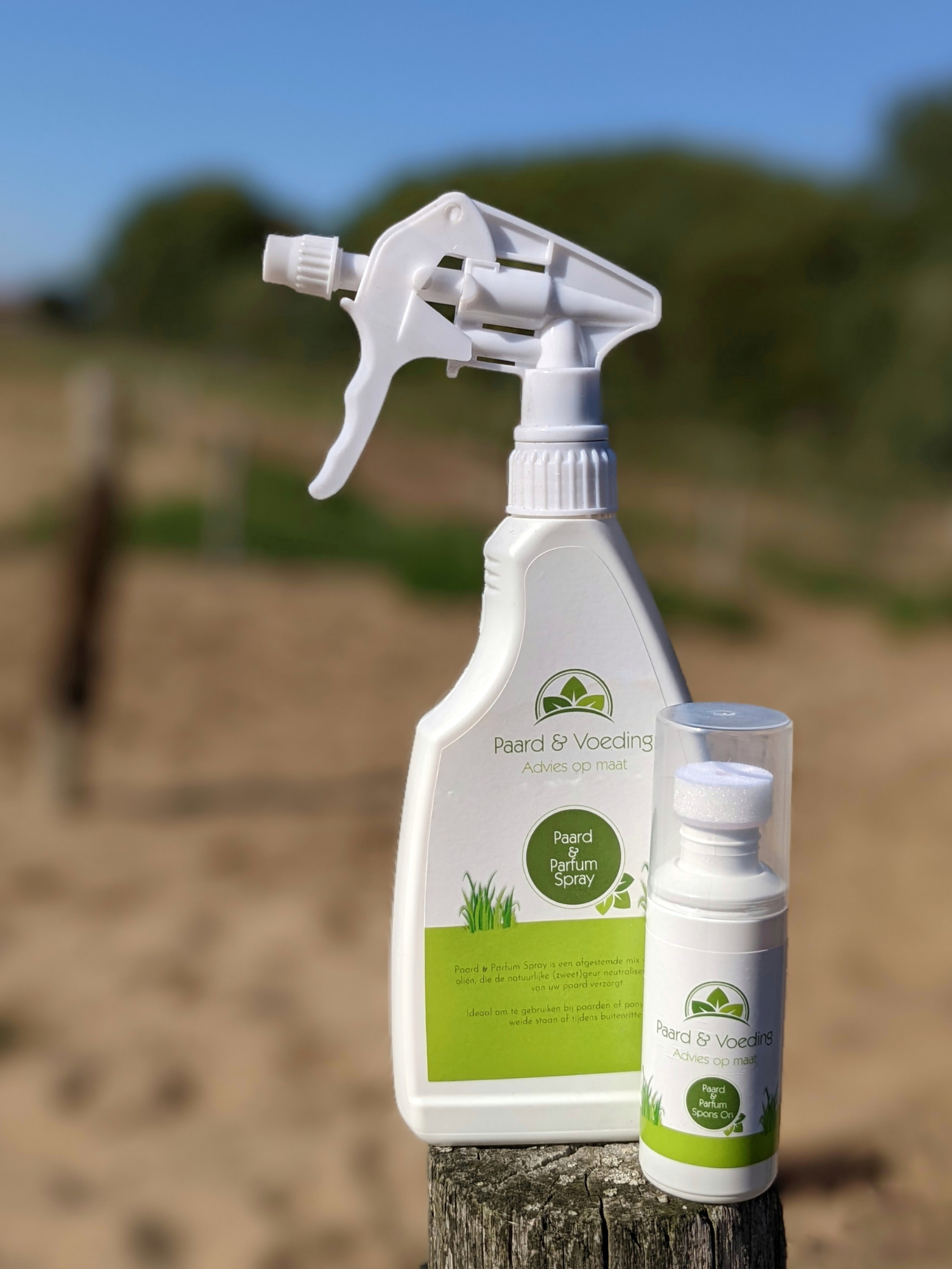 Actie set Paard & Parfum anti vliegen zzzzomer spray + Spons on - Afbeelding 2