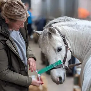 Meting Lecher-antenne op locatie | Volledig paard/pony