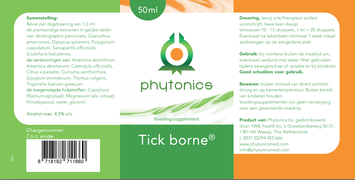 Phytonics Tick Borne 50 ml - Afbeelding 2
