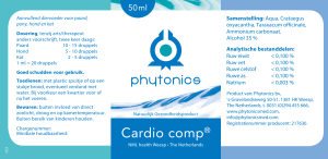 Phytonics Cardio Comp 50 ml - Afbeelding 2