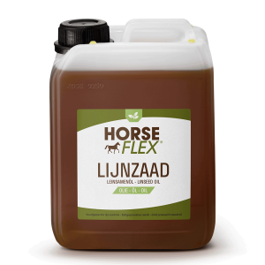 Horseflex Lijnzaadolie 1 - 5 liter - Afbeelding 2