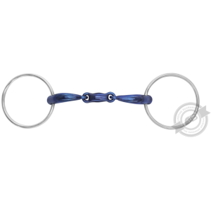 Bombers bit | Eggbutt Bridoon Titanium Elleptical Dressage control