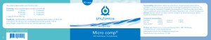 Phytonics | Micro comp Hond/Kat 60 capsules - Afbeelding 2