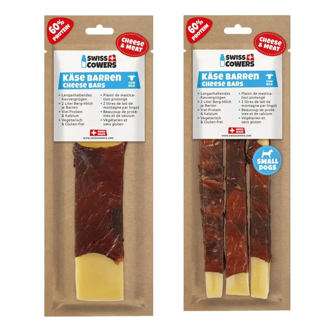 SwissCowers | Cheesy bars / Kaas sticks | Black Angus | S – L