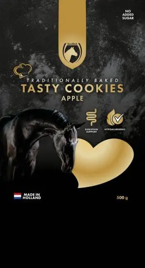 Excellent Horse Ambachtelijke Paardenkoekjes Appel | 500gram - Afbeelding 2