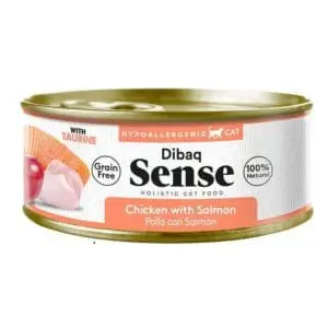 Dibaq Sense | Kat | Hypoallergeen Natvoer kip & zalm | 70gram