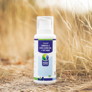 PUUR | Omega-3 Cod Liver Oil + VitA&D | 190 ml
