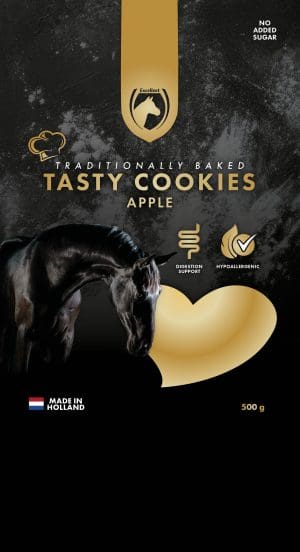 Excellent Horse Ambachtelijke Paardenkoekjes Appel | 500gram - Afbeelding 2