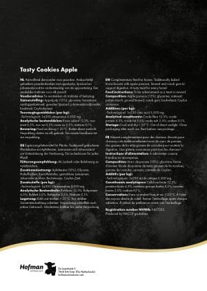 Excellent Horse Ambachtelijke Paardenkoekjes Appel | 500gram - Afbeelding 3