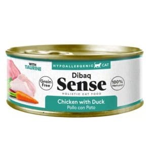 Dibaq Sense | Kat | Hypoallergeen Natvoer kip & eend | 70gram
