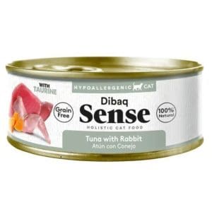 Dibaq Sense | Kat | Hypoallergeen Natvoer tonijn & konijn | 70gram