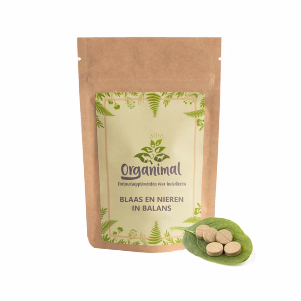 Organimal | Blaas en Nieren in Balans - voor katten | 45 tabletten